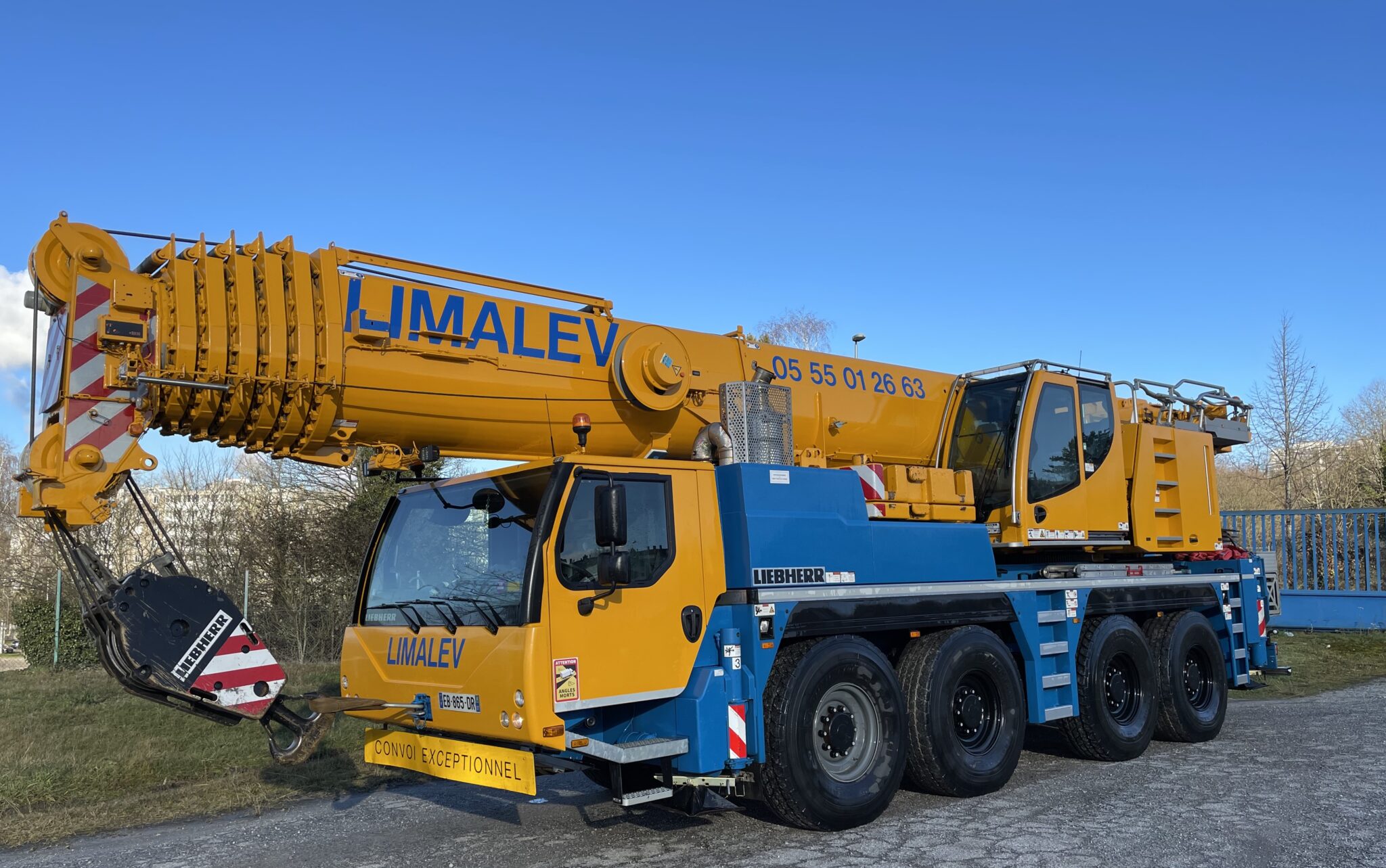 Grue mobile 100T LIMALEV